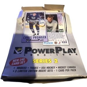 1993-94 FLEER POWER PLAY HOCKEY SERIES 2 NHL